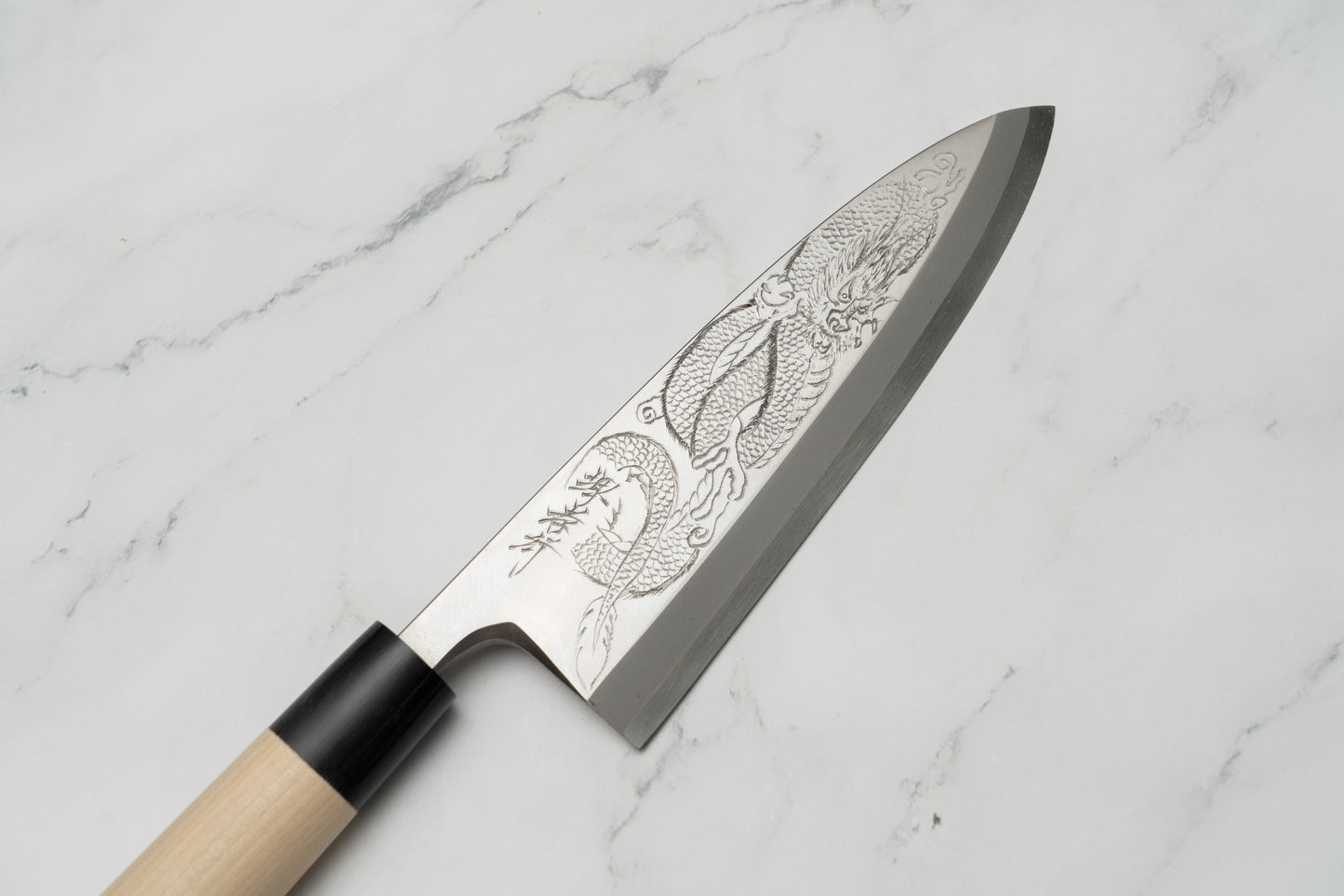 Michiko Kubota Engrave Deba 210mm "Ittou Ryumon"