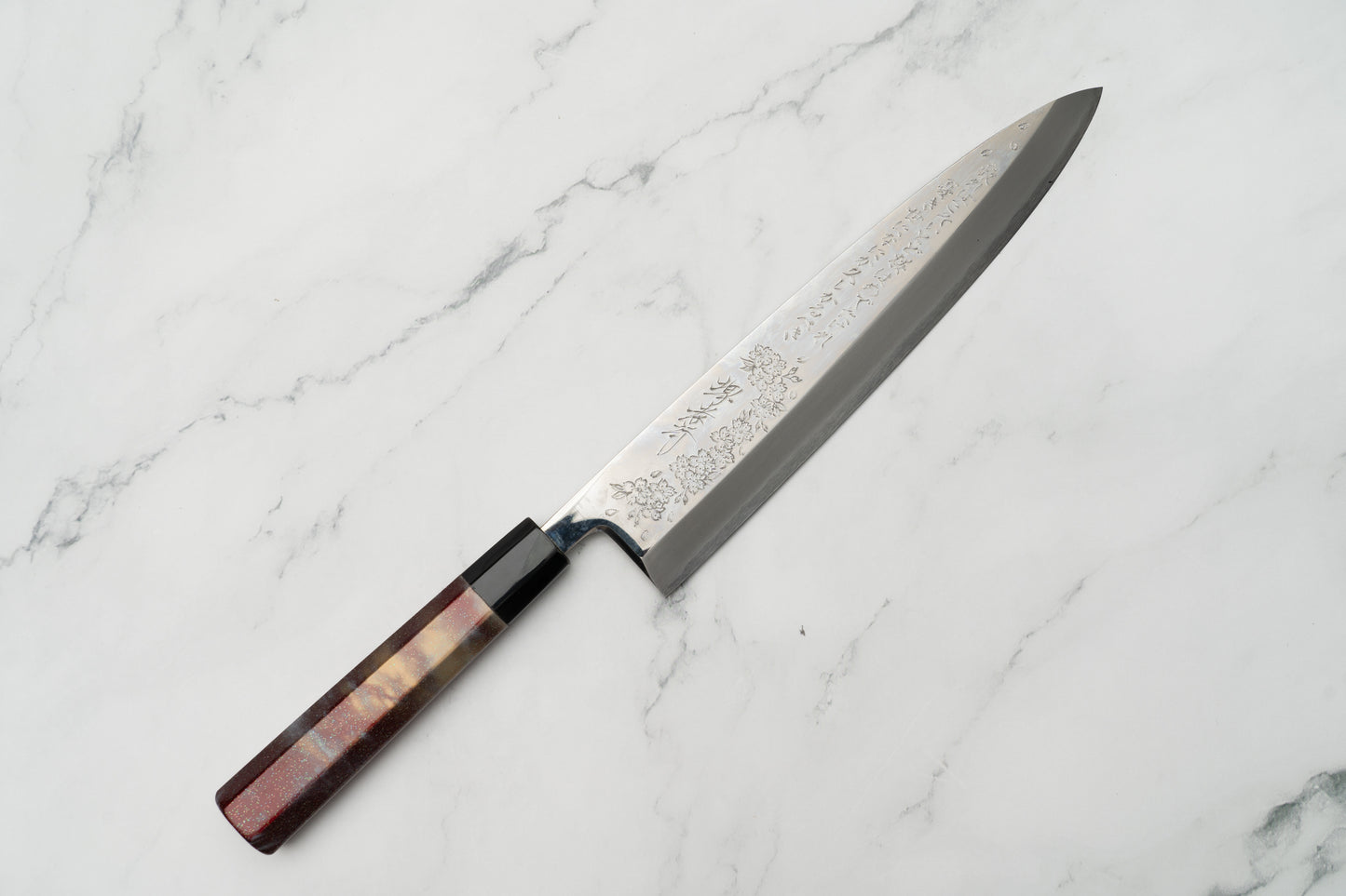 Sakai Takayuki RINKA Ginsan Silver 3 Japanese Chef's Mirrored Mioroshi Deba 270mm