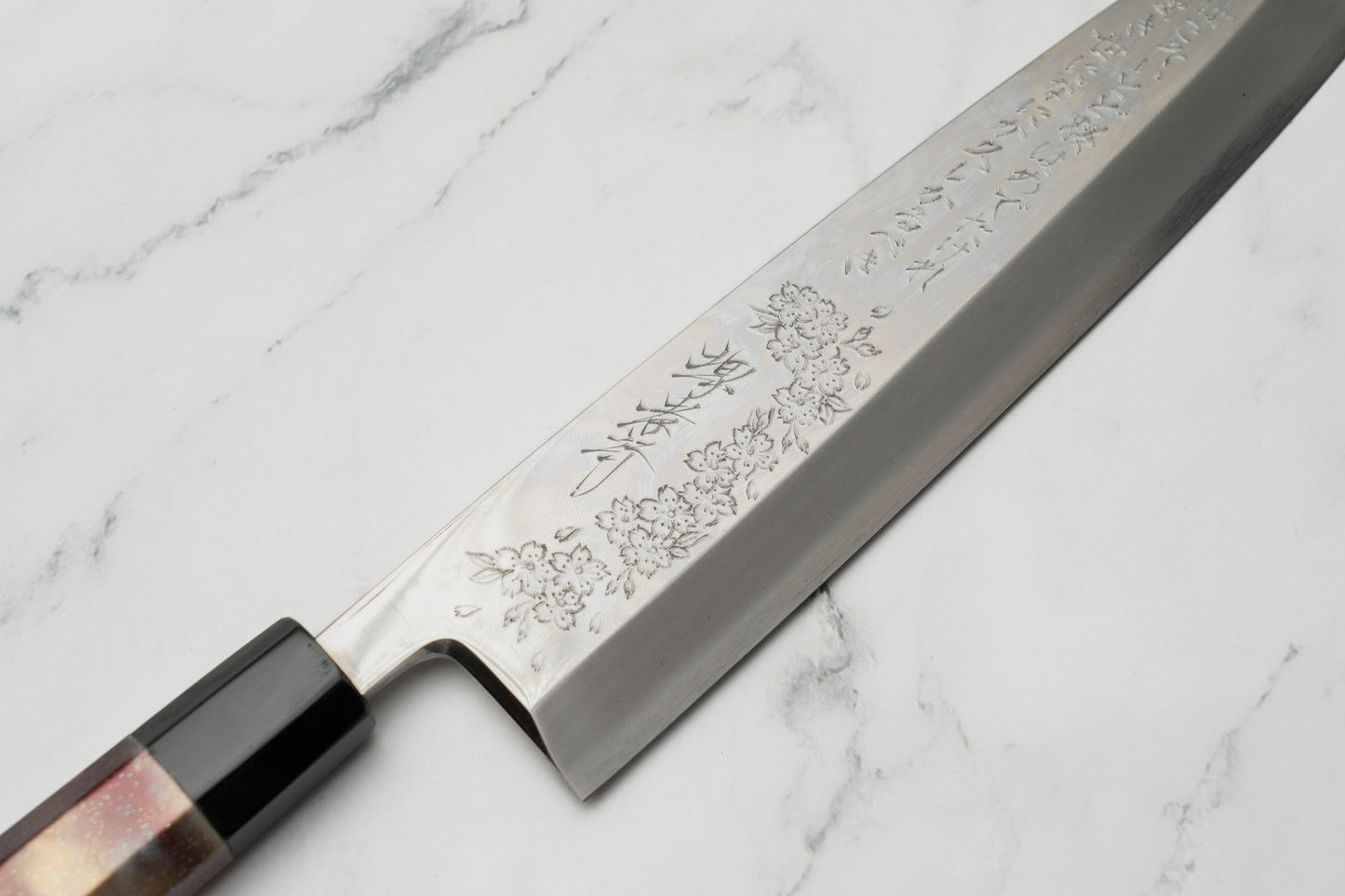 Sakai Takayuki RINKA Ginsan Silver 3 Japanese Chef's Mirrored Mioroshi Deba 270mm
