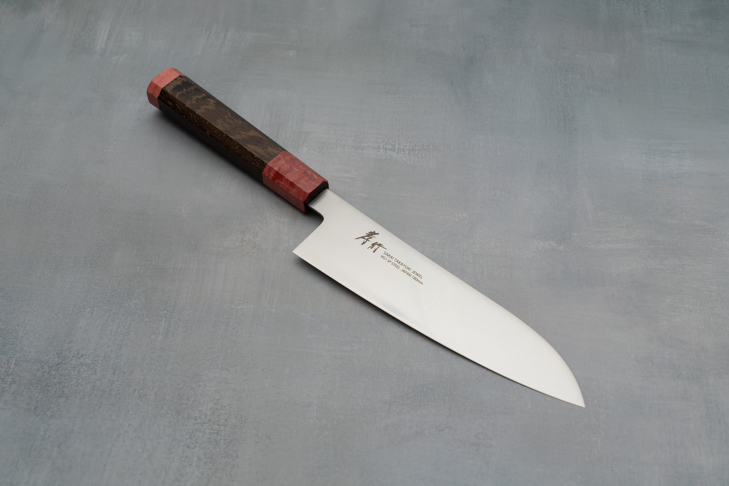 Sakai Takayuki JEWEL VG1 Japanese Chef's Santoku Knife 180mm