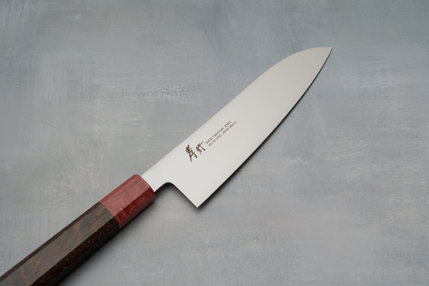 Sakai Takayuki JEWEL VG1 Japanese Chef's Santoku Knife 180mm