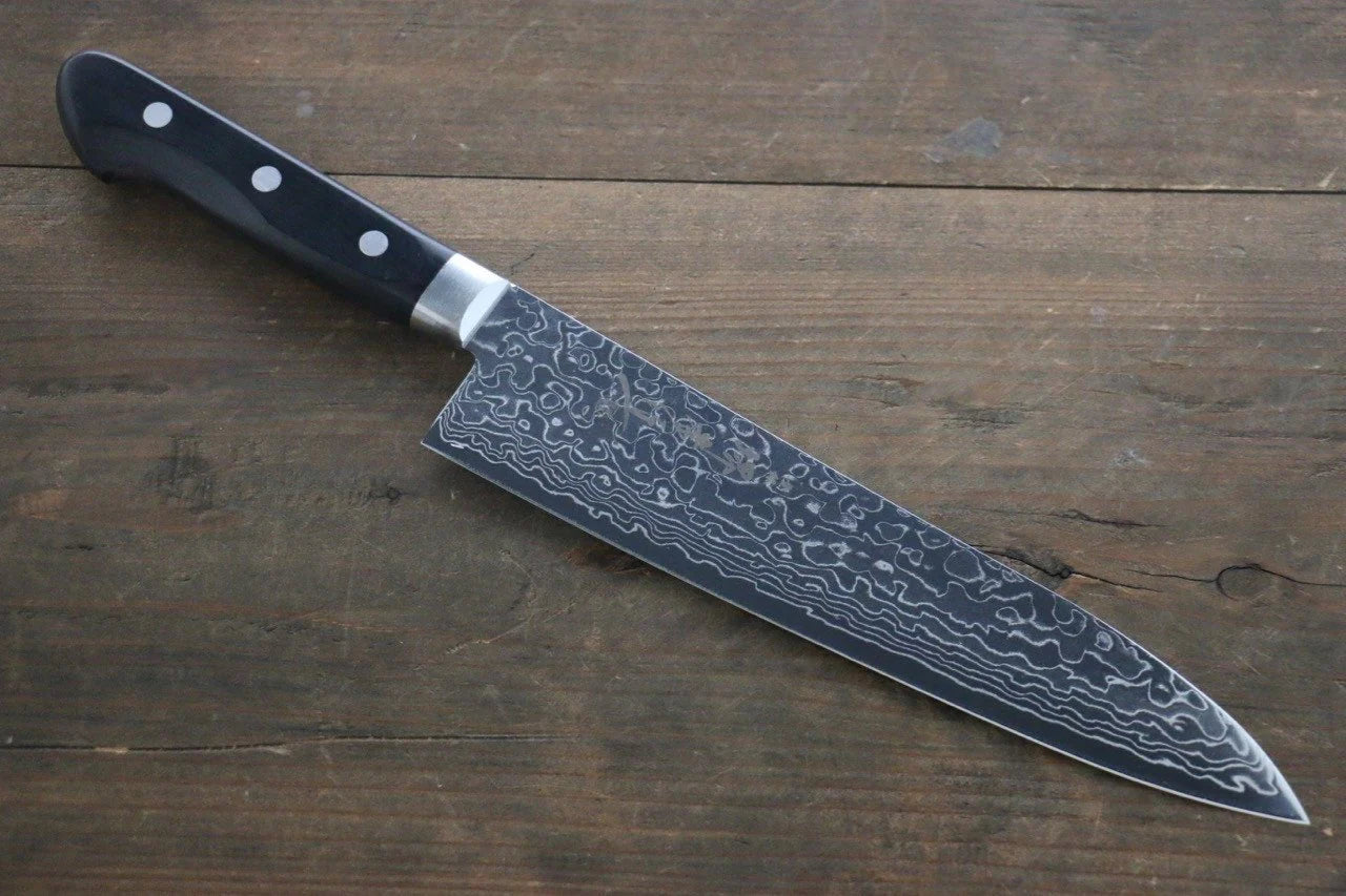 Sakai Takayuki 45-Layer Damascus Mirrored Japanese Chef's Gyuto Knife 210mm
