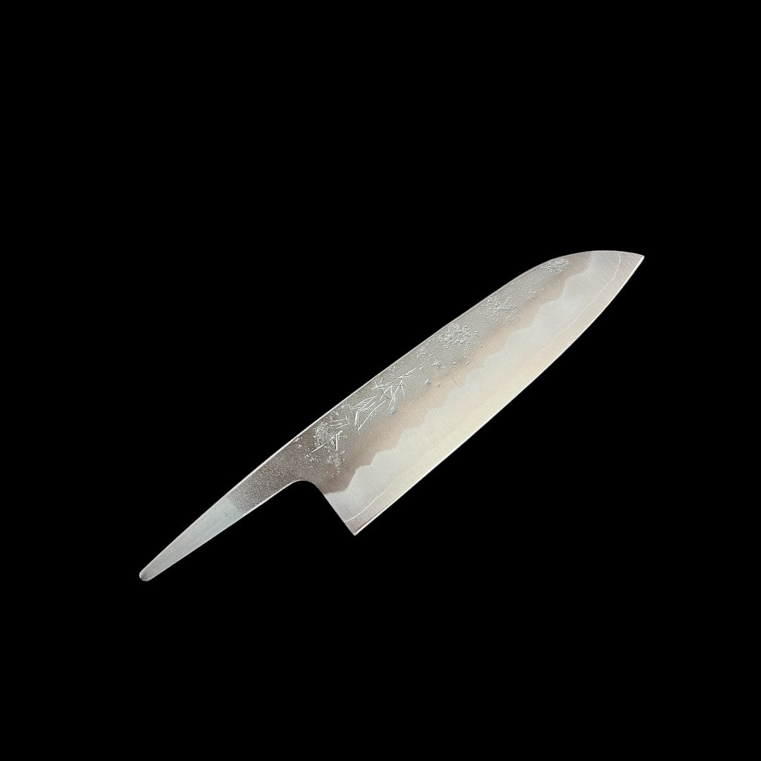 Hasegawa Hamono Ginsan Nashiji Santoku 180 mm