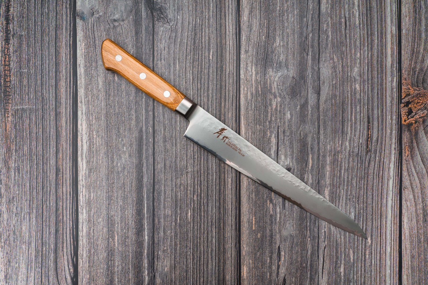 Sakai Takayuki VG-5 Pro Hammered Sujihiki 230 mm