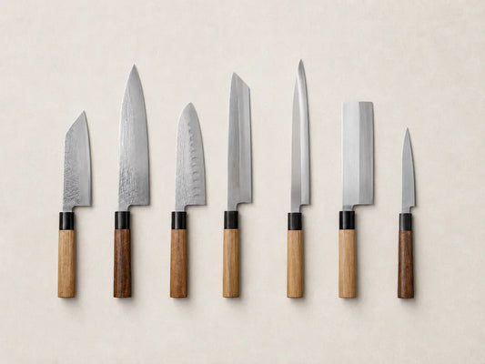 Japanese Knife Types Explained: Buyer's Guide for Singapore Home Cooks and Chefs