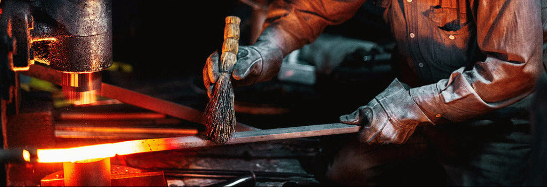 Traditional Japanese knife forging
