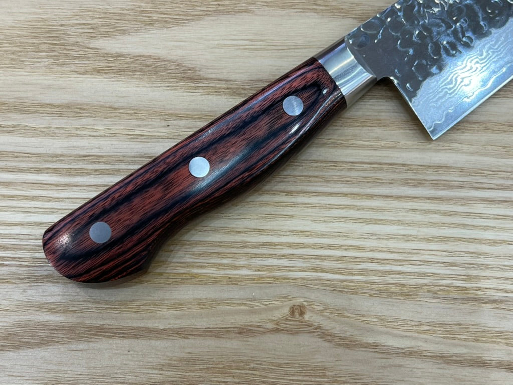 Yasuda Hamono Saku Saku VG-10 Santoku 180mm