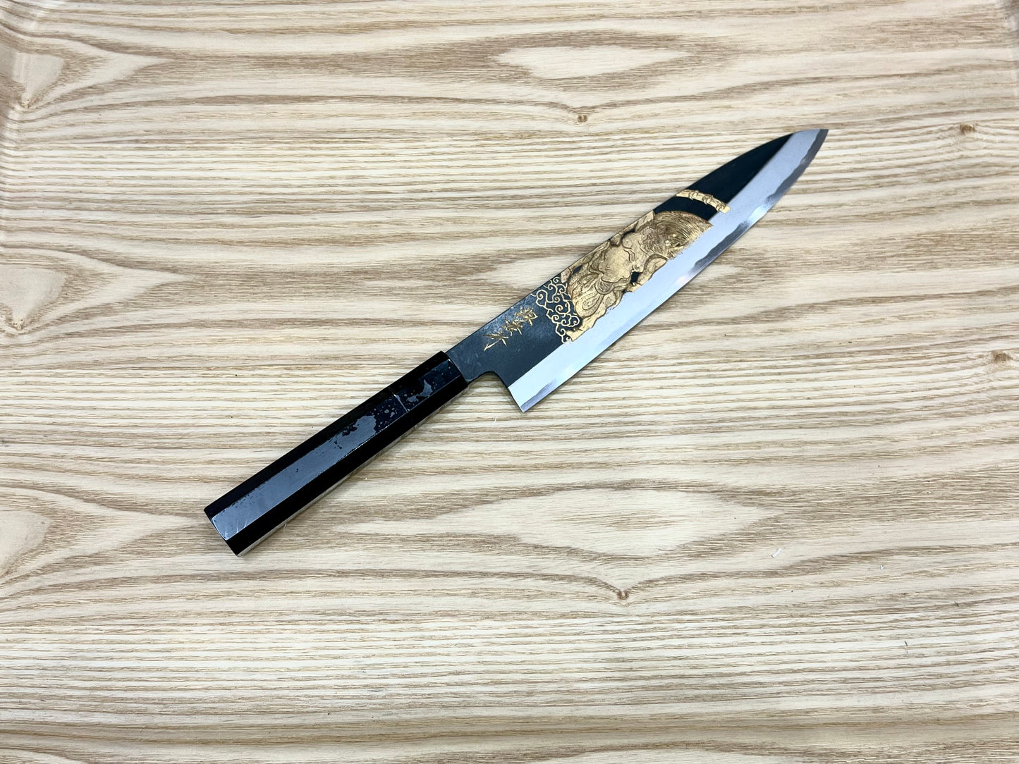Michiko Kubota Engrave Gyuto 240 mm White 2 Raijin