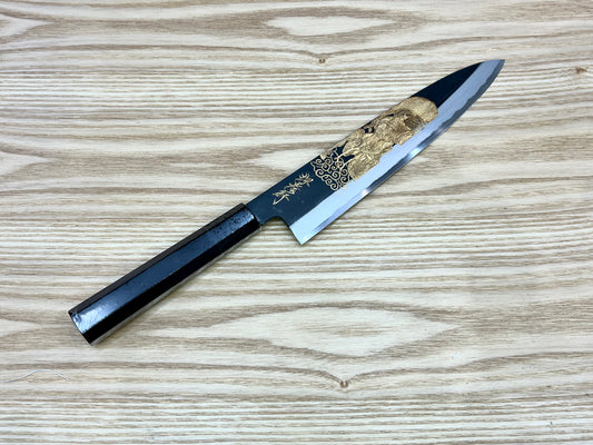 Michiko Kubota Engrave Gyuto 240 mm White 2 Fujin