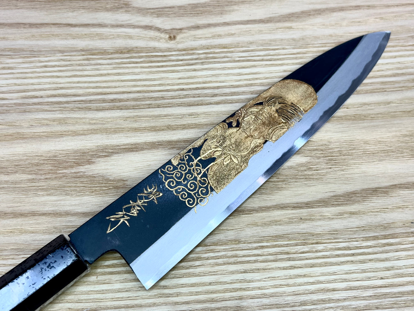 Michiko Kubota Engrave Gyuto 240 mm White 2 Fujin
