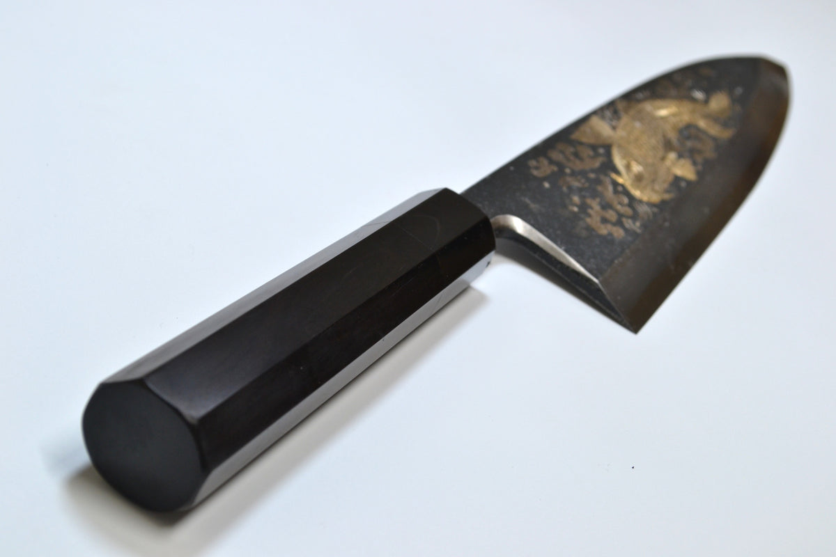 [PRE-ORDER] Michiko Kubota Engraved Deba 240mm — Sojo no koi
