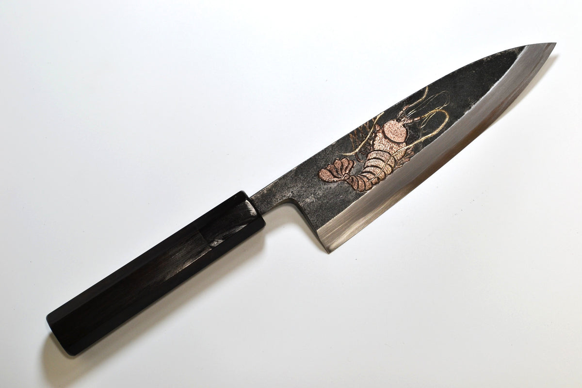 [PRE-ORDER] Michiko Kubota Engraved Deba 165mm — Lobster