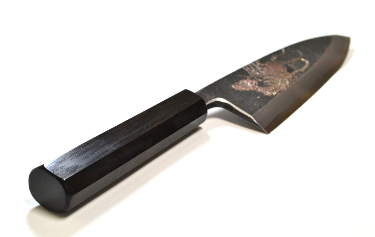 [PRE-ORDER] Michiko Kubota Engraved Deba 165mm — Lobster