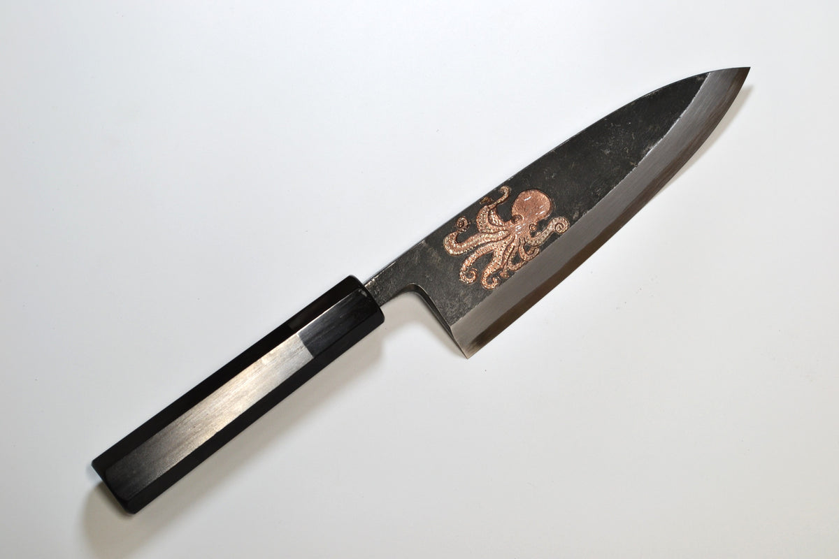 [PRE-ORDER] Michiko Kubota Engraved Deba 165mm — Octopus