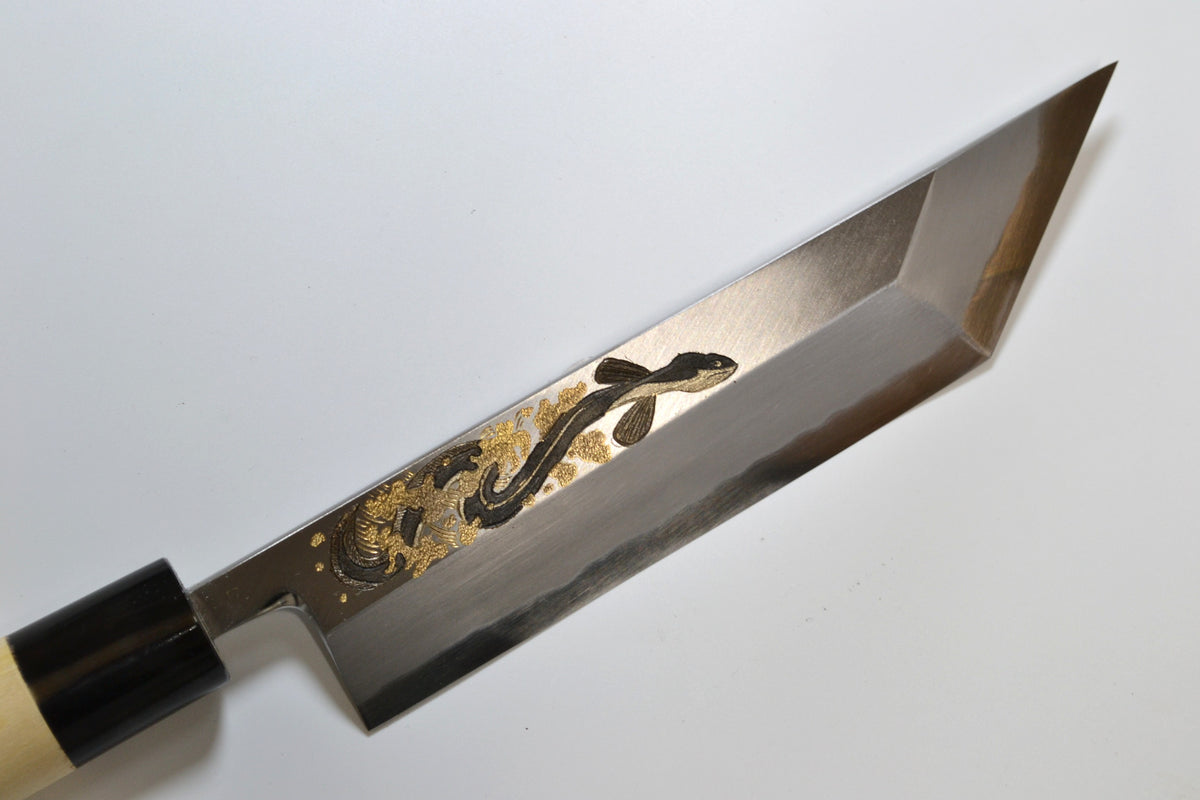 [PRE-ORDER] Michiko Kubota Engraved Unagisaki 210mm — Eel