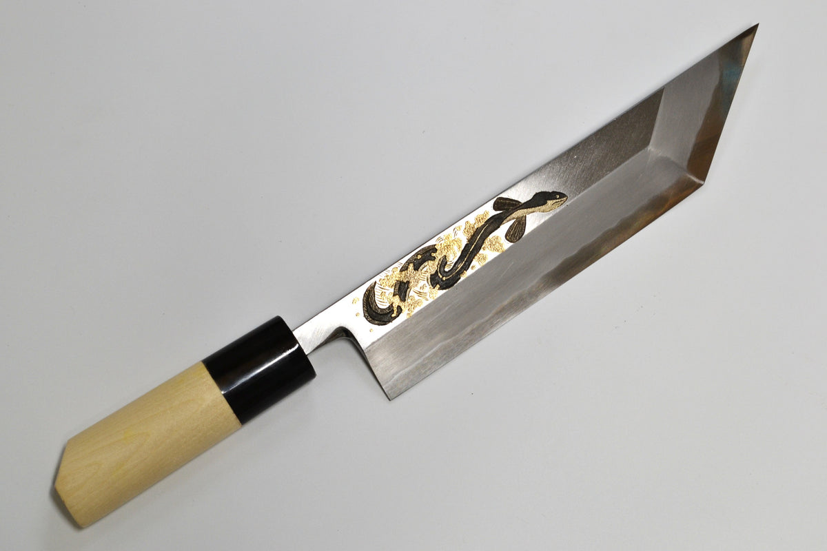[PRE-ORDER] Michiko Kubota Engraved Unagisaki 210mm — Eel