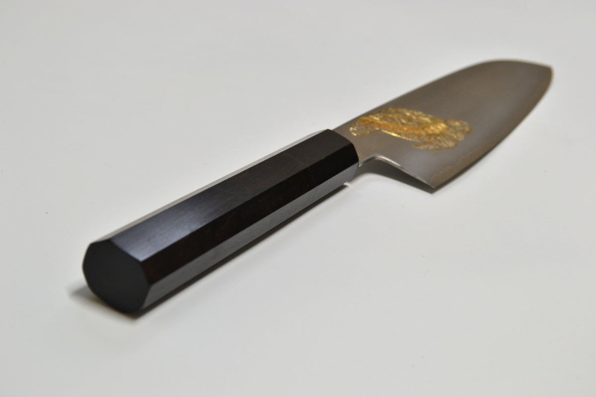 [PRE-ORDER] Michiko Kubota Engraved Santoku 180mm — Turtle