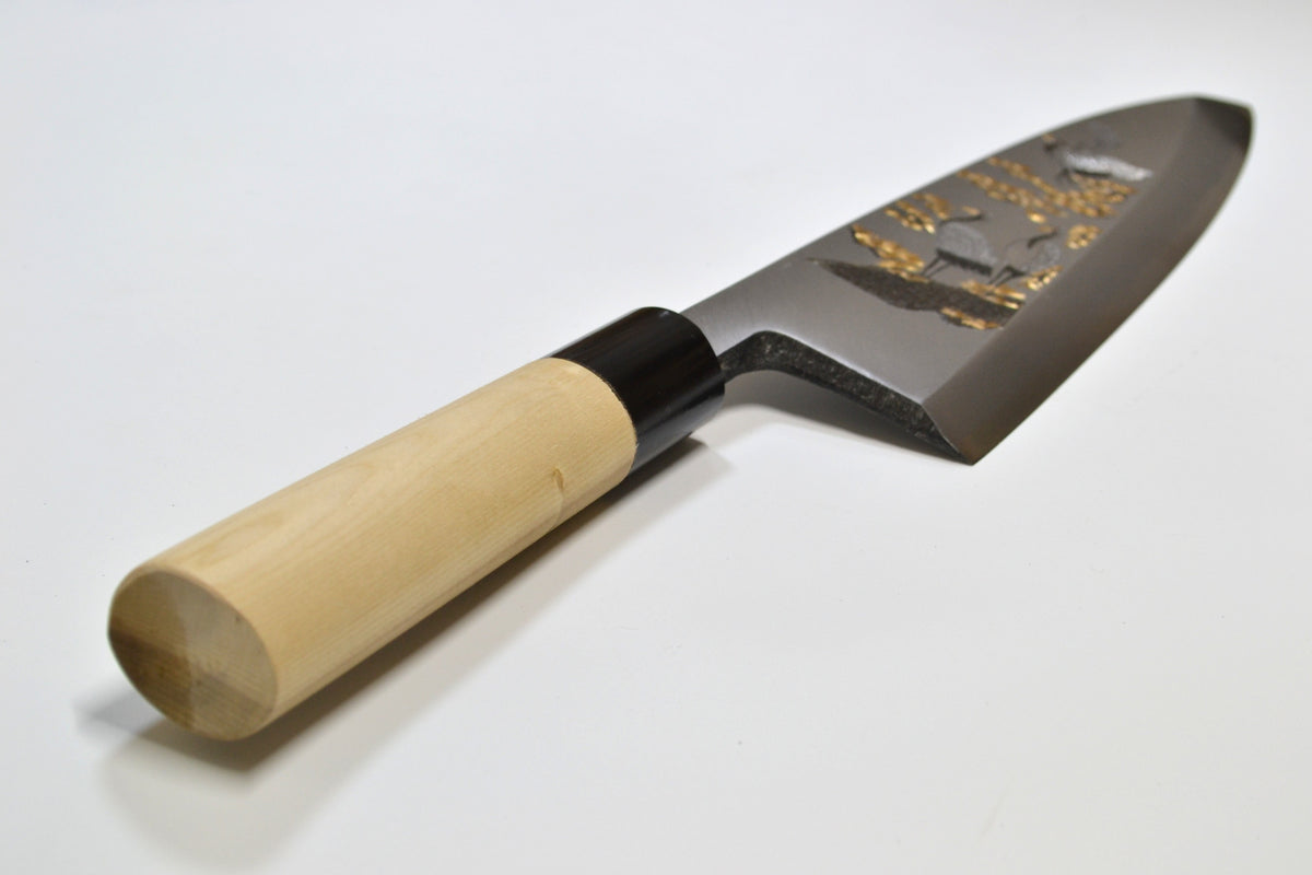[PRE-ORDER] Michiko Kubota Engraved Deba 240mm — Syōkaku