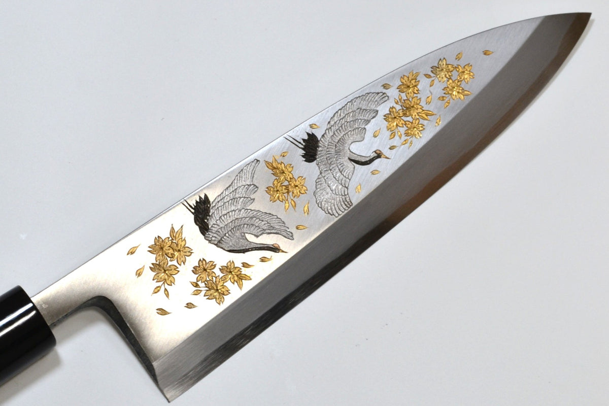 [PRE-ORDER] Michiko Kubota Engraved Deba 240mm — Maizuru