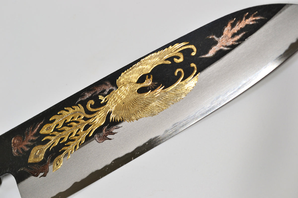 [PRE-ORDER] Michiko Kubota Engraved Santoku 180mm — Phoenix