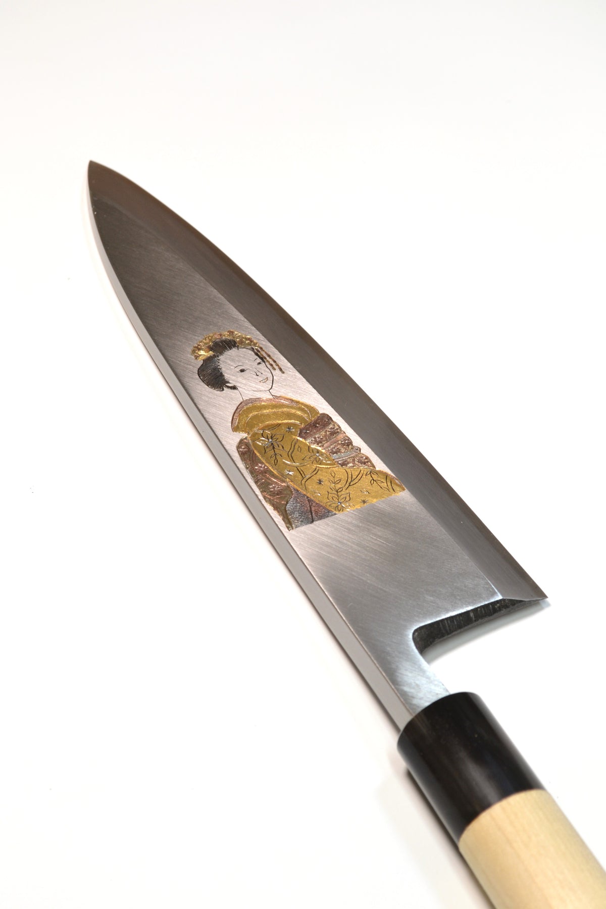 [PRE-ORDER] Michiko Kubota Engraved Deba 240mm — Geisha