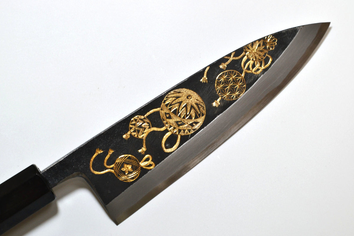 [PRE-ORDER] Michiko Kubota Engraved Deba 165mm — Temari