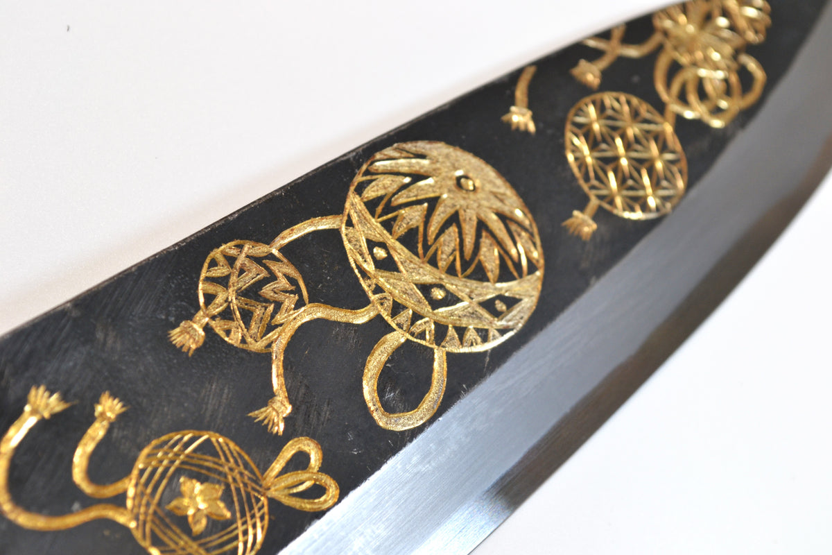 [PRE-ORDER] Michiko Kubota Engraved Deba 165mm — Temari