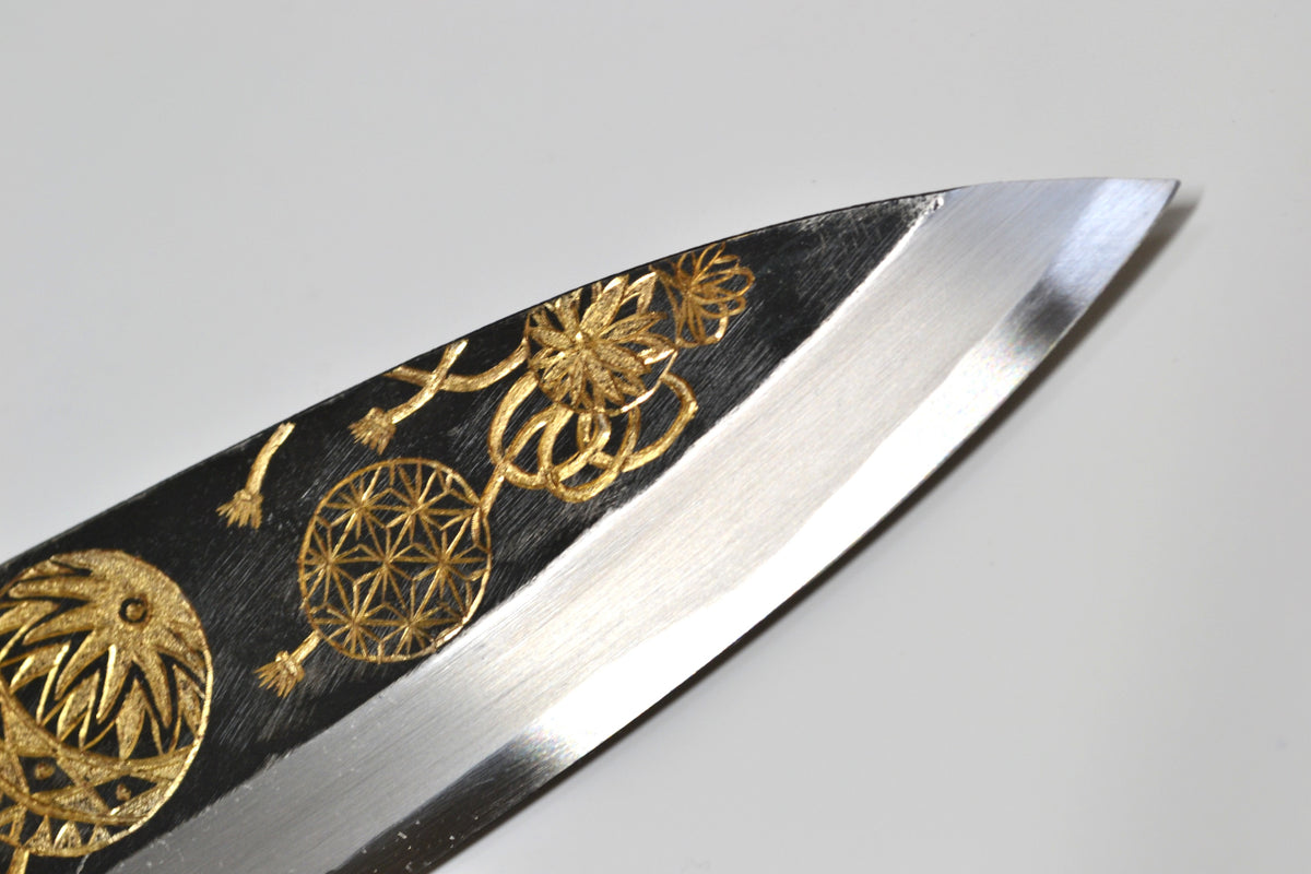 [PRE-ORDER] Michiko Kubota Engraved Deba 165mm — Temari