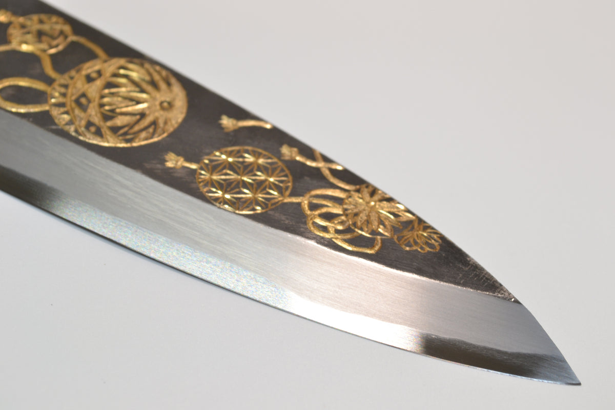 [PRE-ORDER] Michiko Kubota Engraved Deba 165mm — Temari
