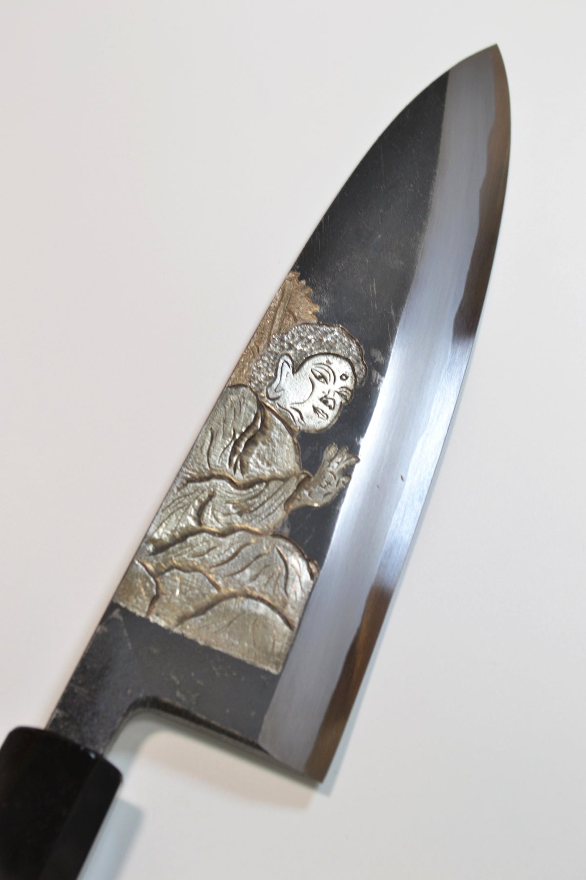 [PRE-ORDER] Michiko Kubota Engraved Deba 210mm — Buddha