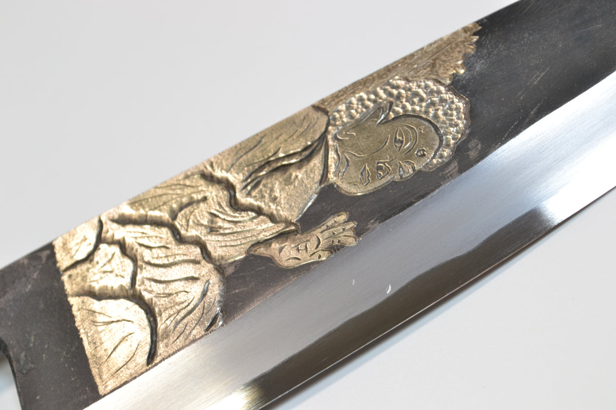 [PRE-ORDER] Michiko Kubota Engraved Deba 210mm — Buddha