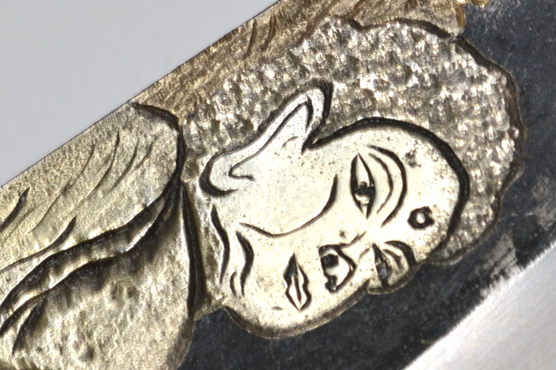[PRE-ORDER] Michiko Kubota Engraved Deba 210mm — Buddha