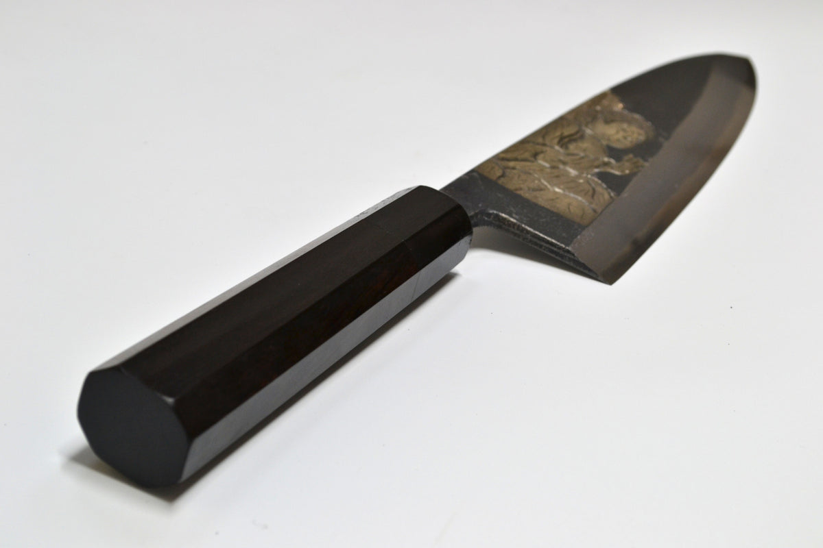[PRE-ORDER] Michiko Kubota Engraved Deba 210mm — Buddha
