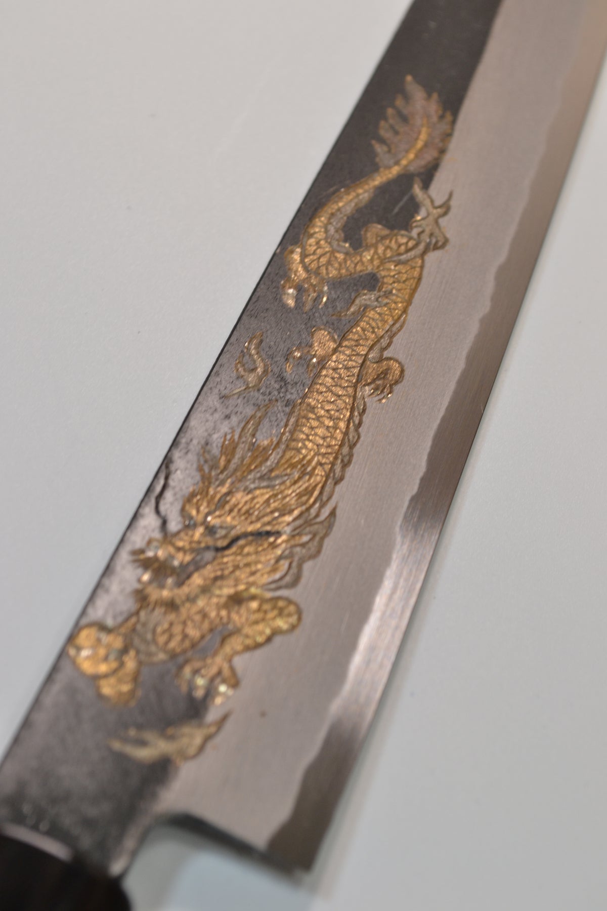 [PRE-ORDER] Michiko Kubota Engraved Sujihiki 240mm — Kin ryū
