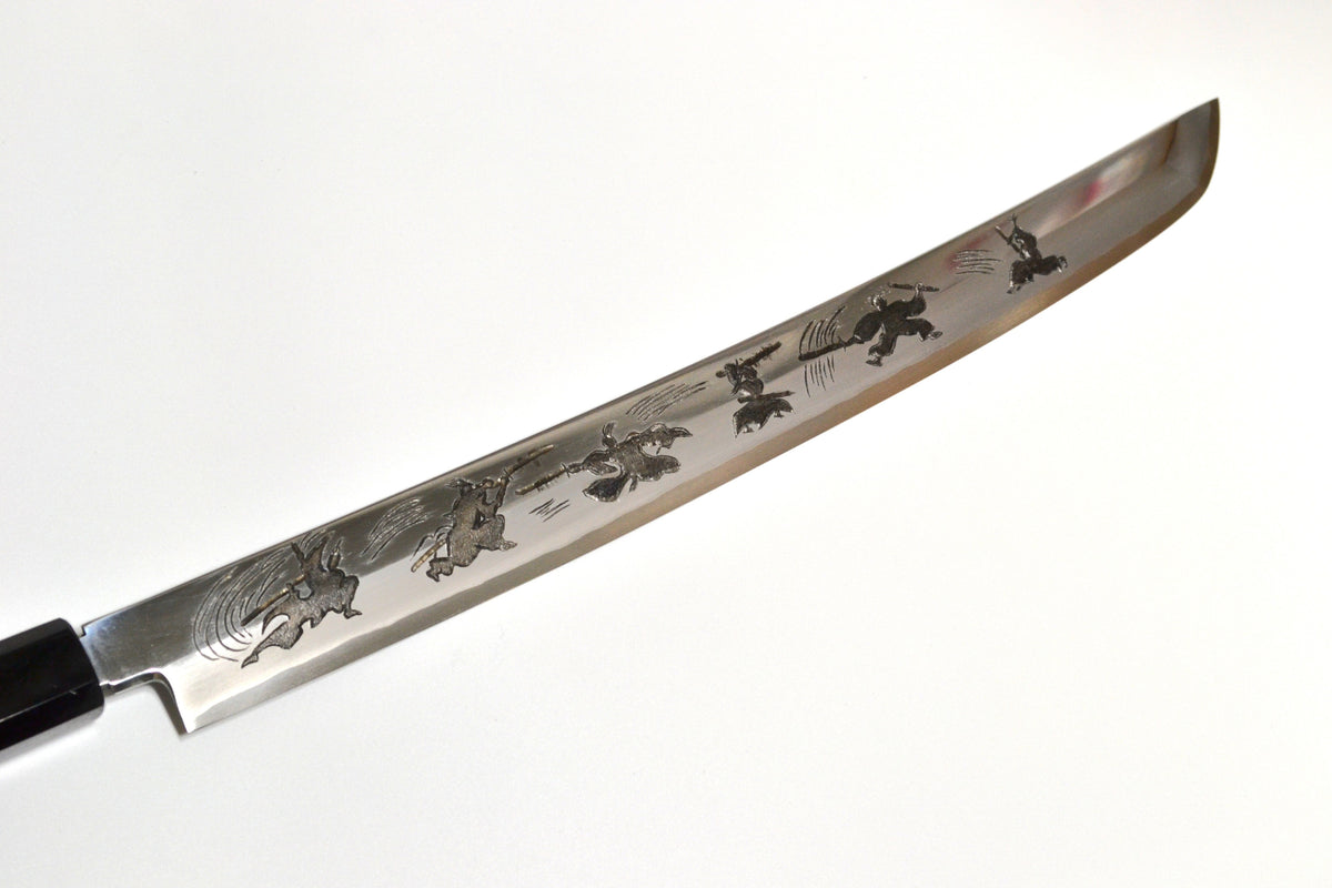 [PRE-ORDER] Michiko Kubota Engraved Yanagiba 330mm — Bushido
