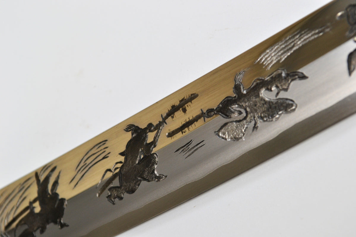 [PRE-ORDER] Michiko Kubota Engraved Yanagiba 330mm — Bushido