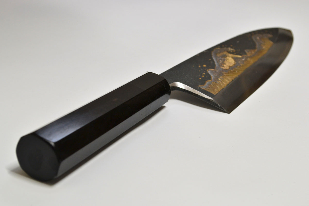 [PRE-ORDER] Michiko Kubota Engraved Deba 240mm — The Great Wave
