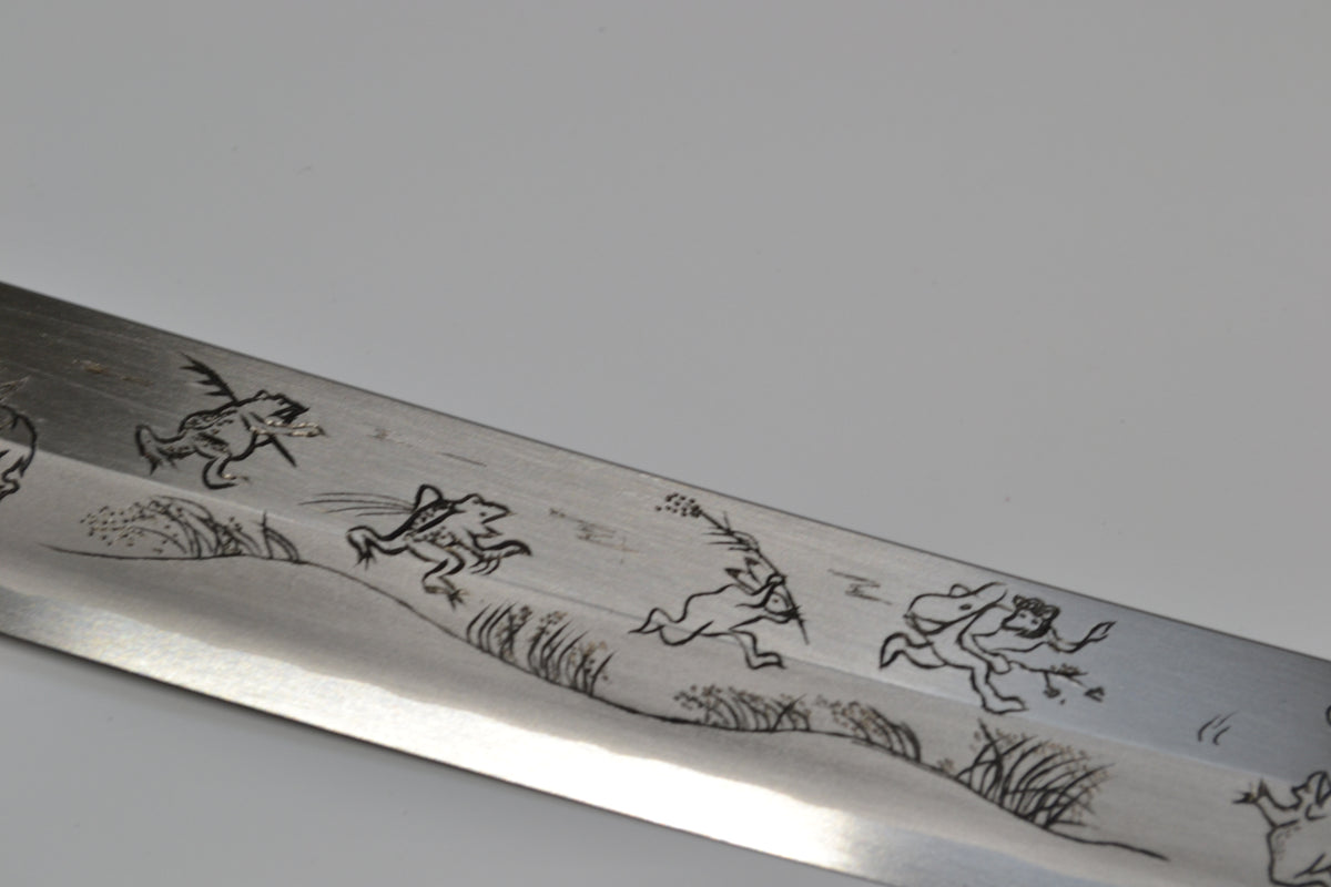 [PRE-ORDER] Michiko Kubota Engraved Yanagiba 330mm — Chōjū giga