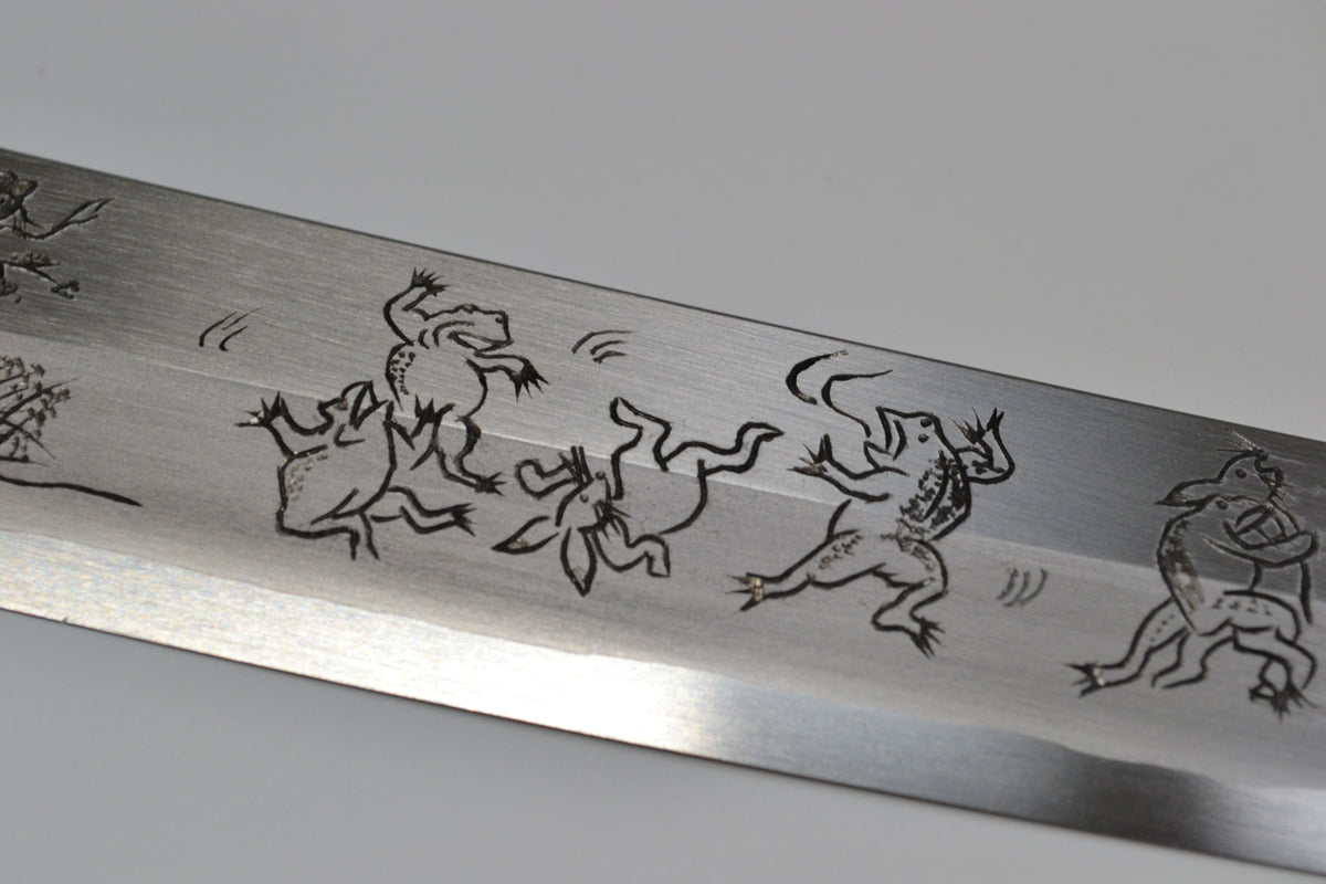 [PRE-ORDER] Michiko Kubota Engraved Yanagiba 330mm — Chōjū giga