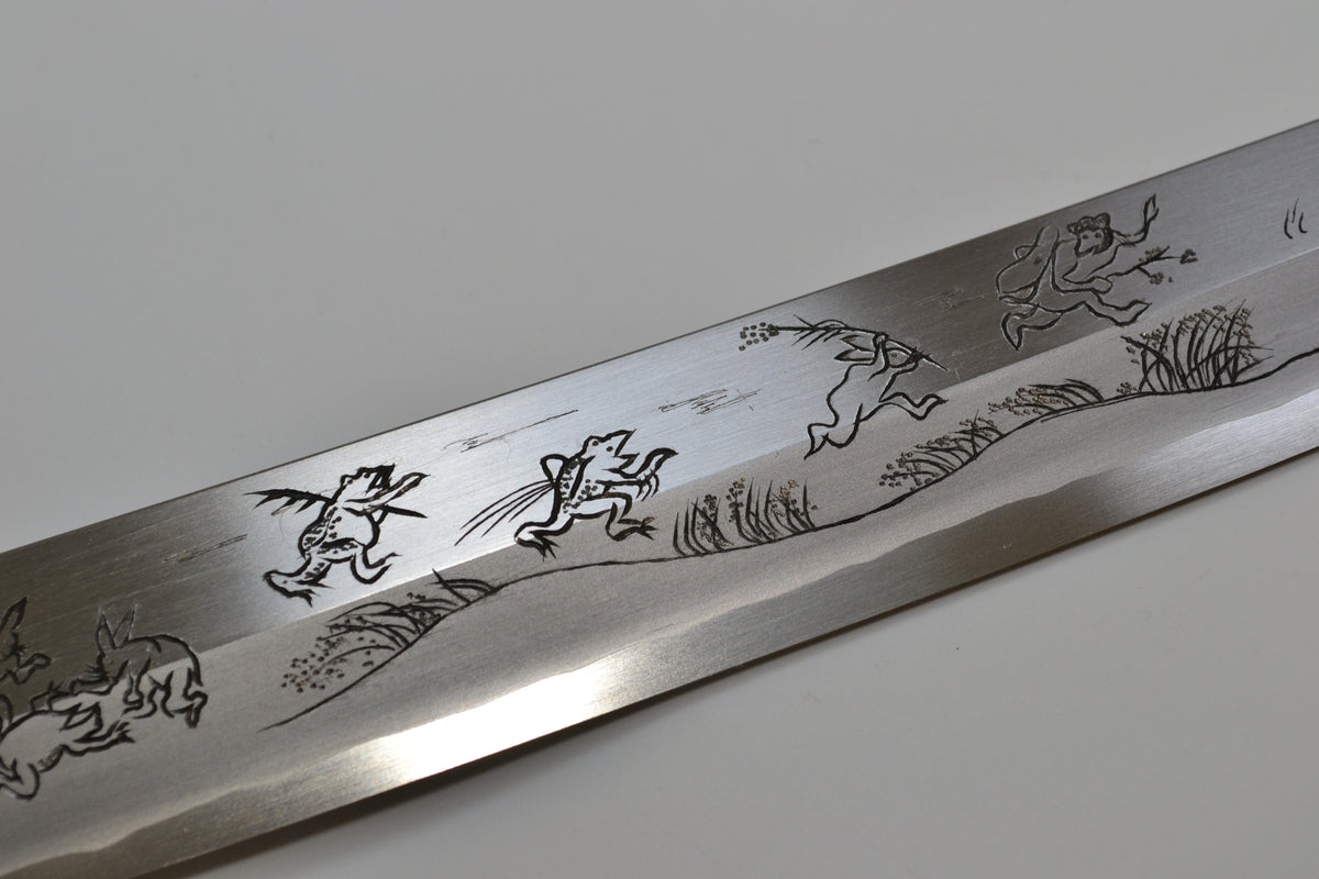 [PRE-ORDER] Michiko Kubota Engraved Yanagiba 330mm — Chōjū giga
