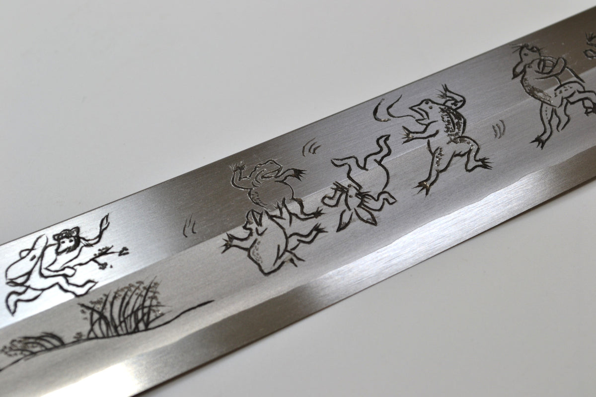 [PRE-ORDER] Michiko Kubota Engraved Yanagiba 330mm — Chōjū giga