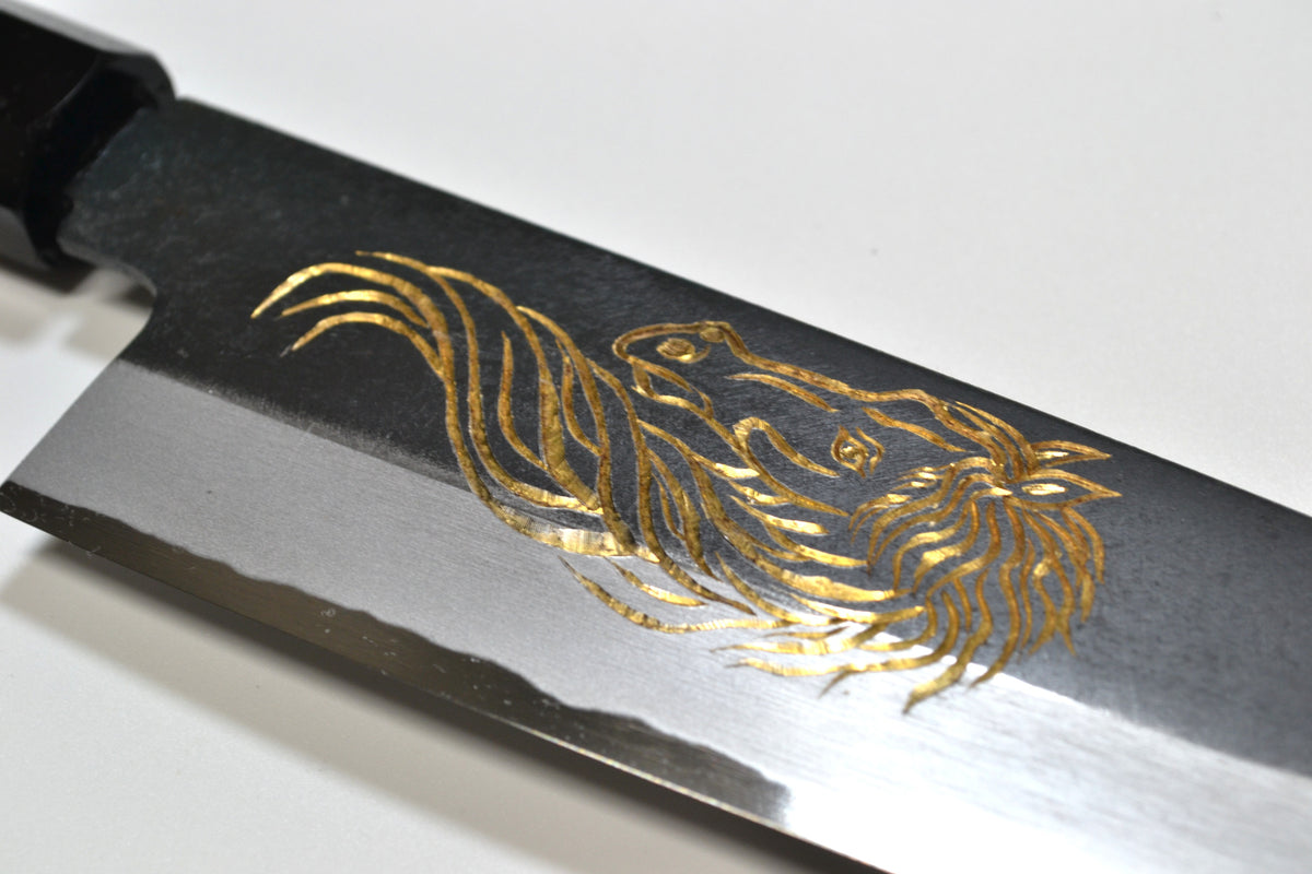 [PRE-ORDER] Michiko Kubota Engraved Santoku 180mm — Celestial Horse