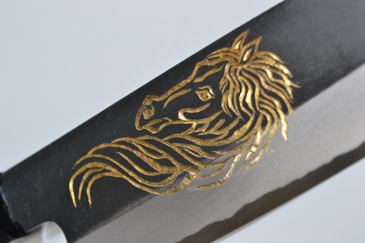 [PRE-ORDER] Michiko Kubota Engraved Santoku 180mm — Celestial Horse