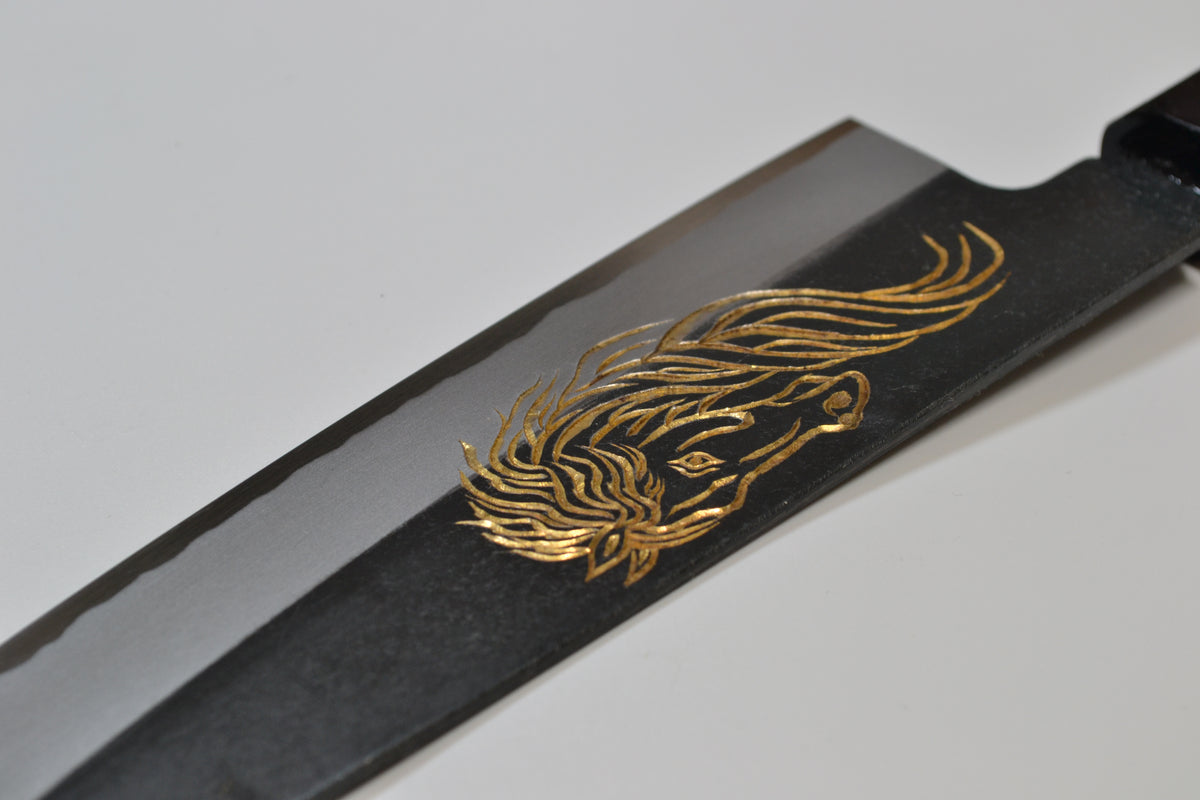 [PRE-ORDER] Michiko Kubota Engraved Santoku 180mm — Celestial Horse
