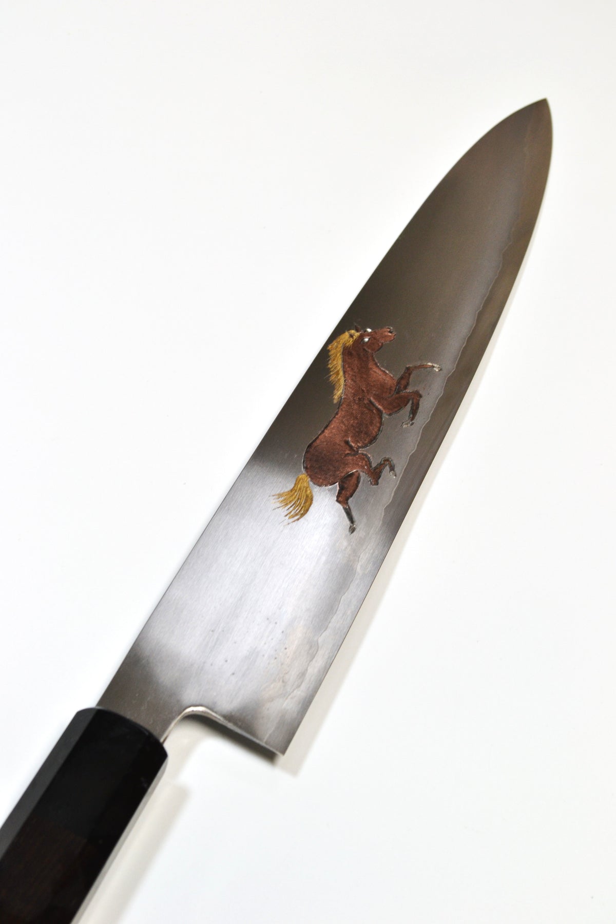 [PRE-ORDER] Michiko Kubota Engraved Gyuto 210mm — Galloping Horse