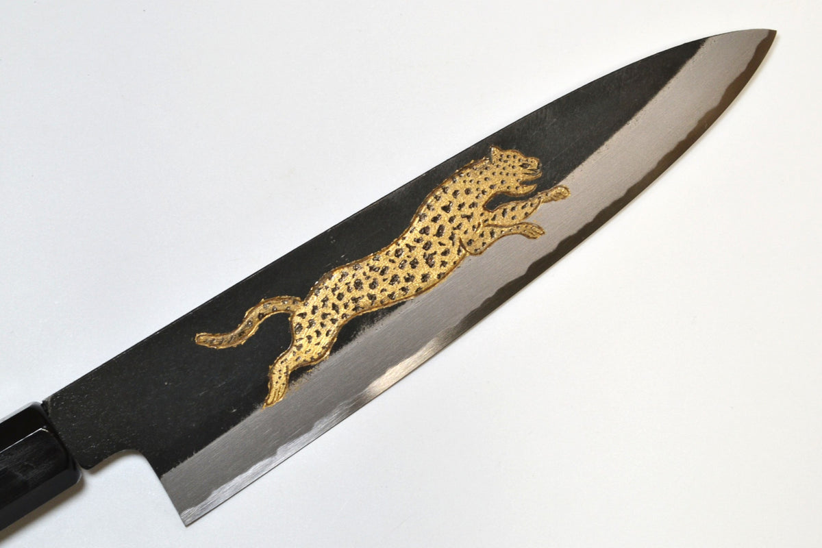 [PRE-ORDER] Michiko Kubota Engraved Gyuto 210mm — Dashing Cheetah