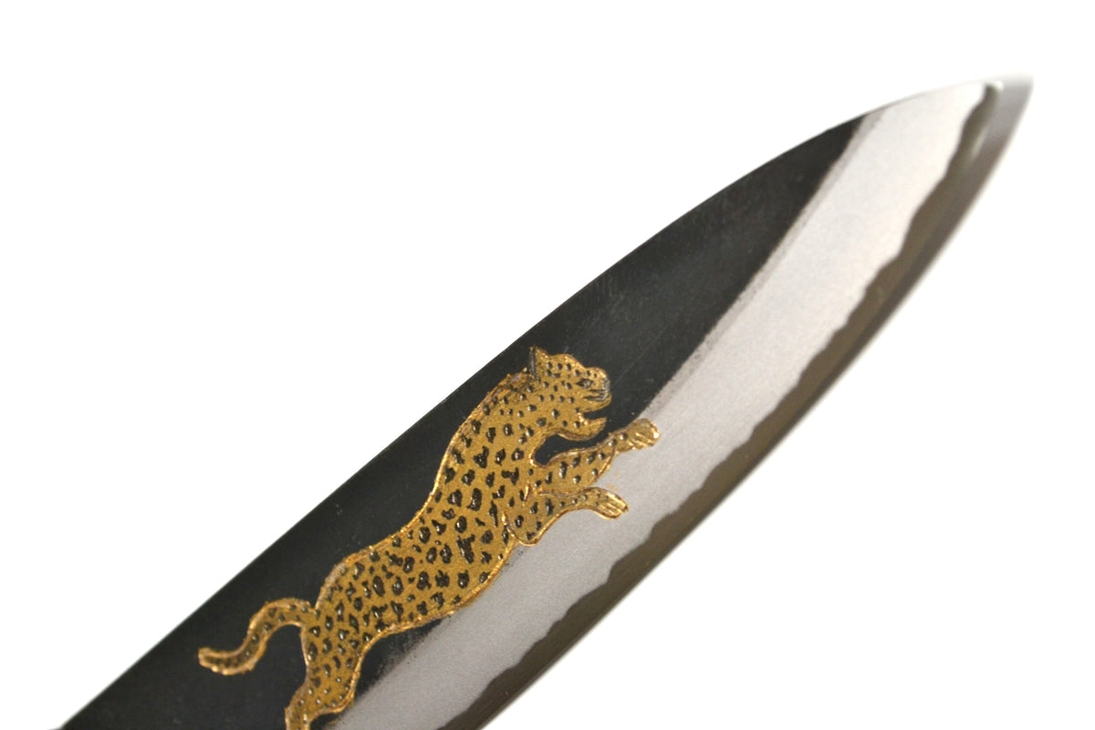 [PRE-ORDER] Michiko Kubota Engraved Gyuto 210mm — Dashing Cheetah