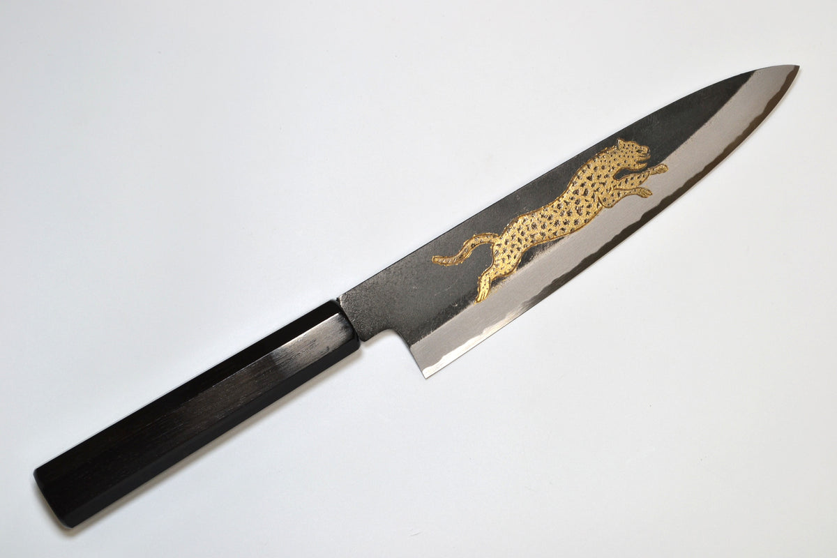 [PRE-ORDER] Michiko Kubota Engraved Gyuto 210mm — Dashing Cheetah