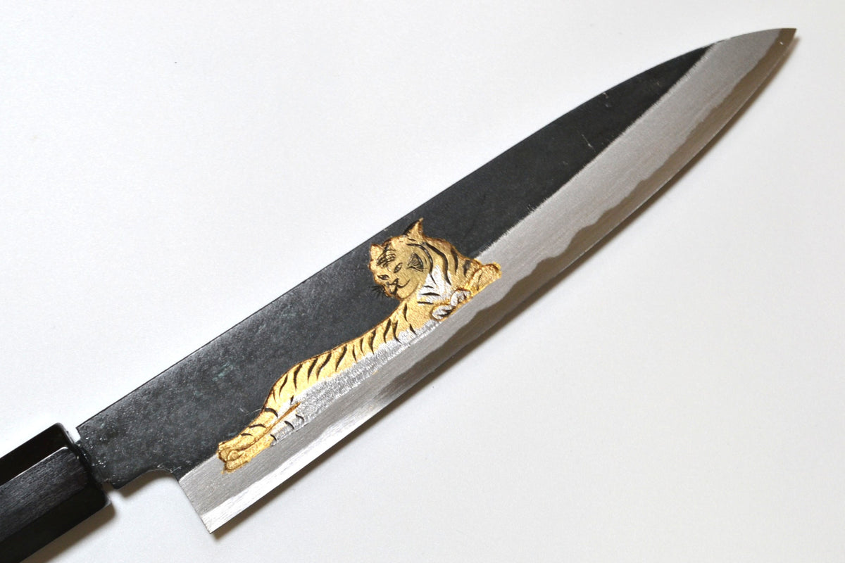 [PRE-ORDER] Michiko Kubota Engraved Petty 150mm — Ravenous Tiger