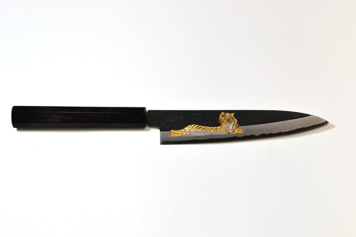 [PRE-ORDER] Michiko Kubota Engraved Petty 150mm — Ravenous Tiger